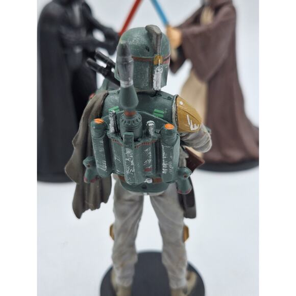 Star Wars Collection (4) Darth Vader, Lando Calrissian, Obe-Won Kenobi, Boba Fet - Picture 4 of 11